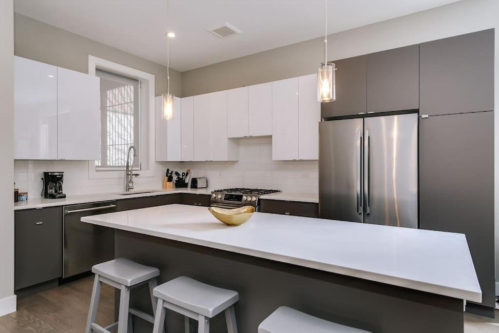 Stunning Duplex Condo #1 - Downtown River North Chicago Eksteriør billede